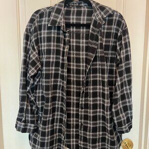 Black & White Flannel